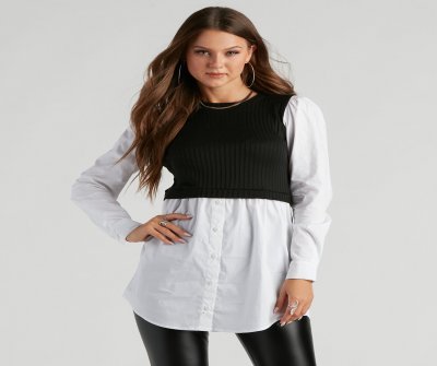 TableClothsUs Trendy And Chic Layered Tunic