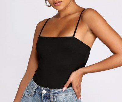 TableClothsUs Essential Cami Bodysuit