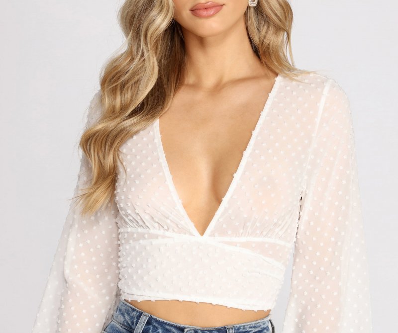 TableClothsUs Boho-Chic Tie-Front Top