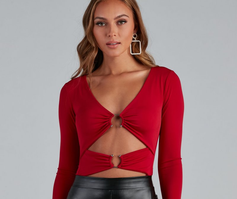 TableClothsUs The One Double O-Ring Bodysuit