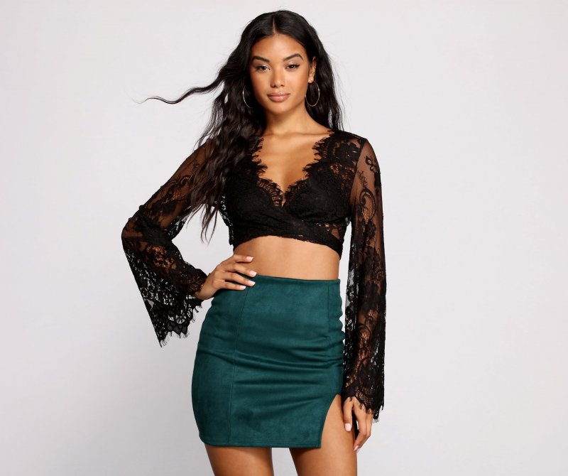 TableClothsUs Stunning Sheer Lace Top