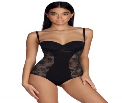 TableClothsUs Lace Shaper Bodysuit