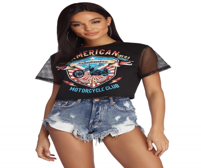 TableClothsUs Ride It Out Americana Tee