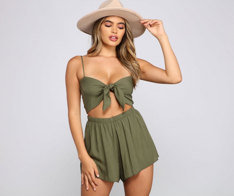 TableClothsUs Vacay Mode Bandeau Top