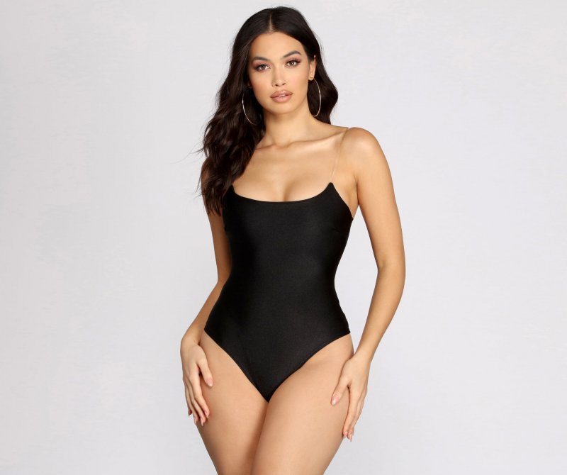 TableClothsUs Clearly On Trend Knit Bodysuit